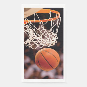 Basketball-Punktestand Serviette
