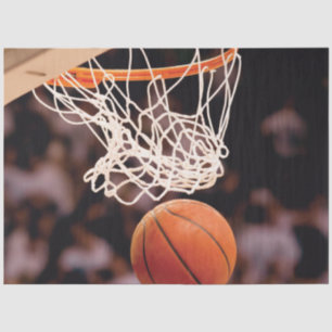 Basketball-Punktvergabe Seidenpapier