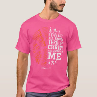 Basketball Redewendungen Christlich Verse Teen Boy T-Shirt