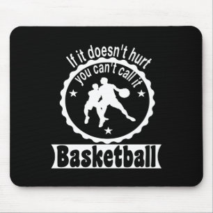 Basketball Redewendungen Team Coach Geschenk Idee Mousepad
