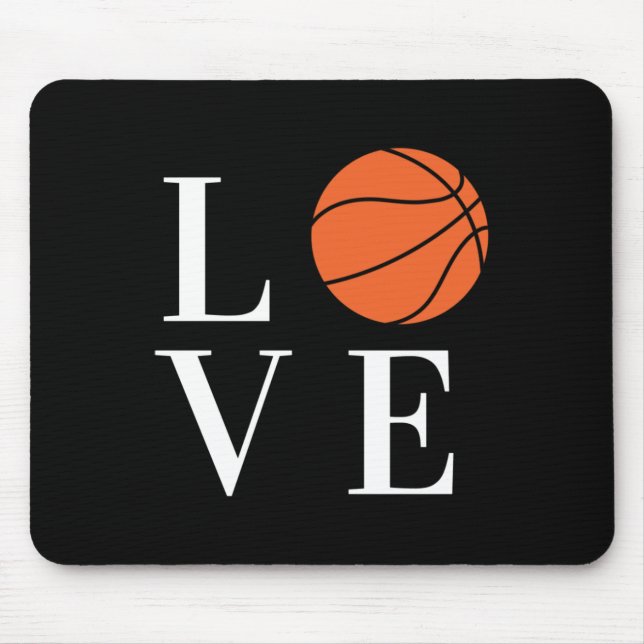 Basketball ruft an - Basketball Lover Mousepad (Vorne)