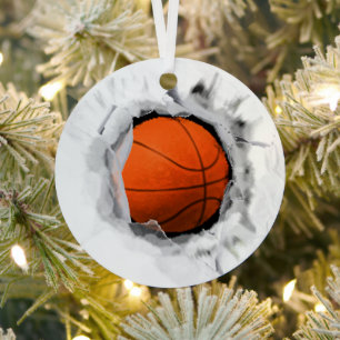 Basketball-Sammelobjekt Ornament Aus Metall
