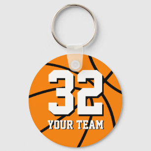 Basketball-Schlüsselanhänger der Nr. 32   Schlüsselanhänger