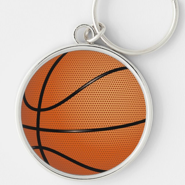 Basketball-Schlüsselanhänger - Kustimizable Schlüsselanhänger (Vorne)