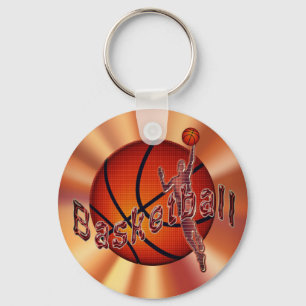 Basketball-Schlüsselanhänger mit modernem Coolem D Schlüsselanhänger