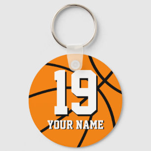 Basketball-Schlüsselanhänger   Personalisierte Bez Schlüsselanhänger