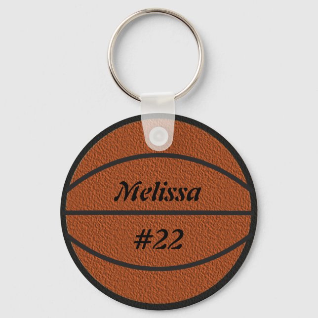 Basketball-Schlüsselanhänger Schlüsselanhänger (Vorderseite)