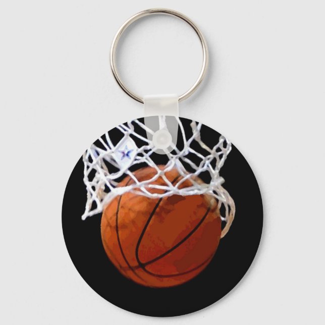 Basketball-Schlüsselanhänger Schlüsselanhänger (Vorderseite)