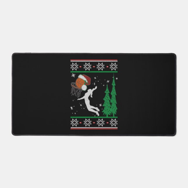 Basketball Schreibtischunterlage (Vorderseite)