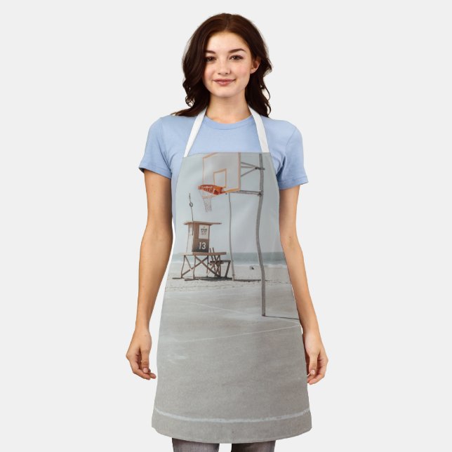 Basketball Schürze (Getragen)