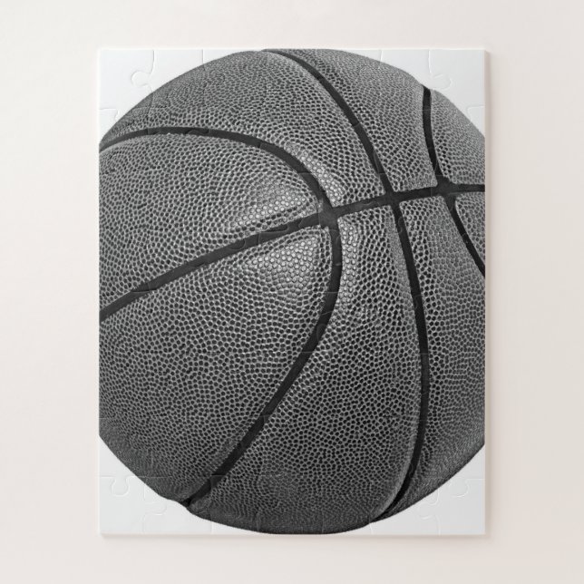 Basketball Schwarz/Weiß (Vertikal)