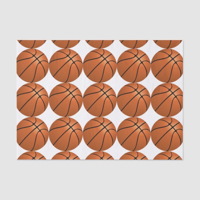 Basketball-Seidenpapier Seidenpapier (Vorderseite)