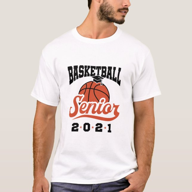 Basketball Senior 2021 T-Shirt (Vorderseite)