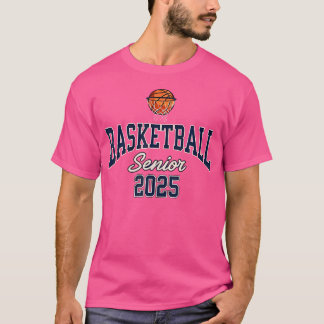 Basketball Senior 2025 Abschluss Class of 2025 Gr T-Shirt