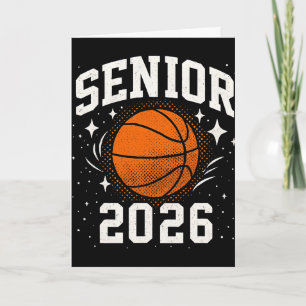 Basketball Senior 2026 Cl Of 26 Spieler Jungen Mäd Karte