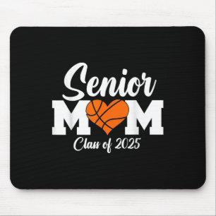 Basketball Senior Mama Abschluss Cl of 2025 Senior Mousepad
