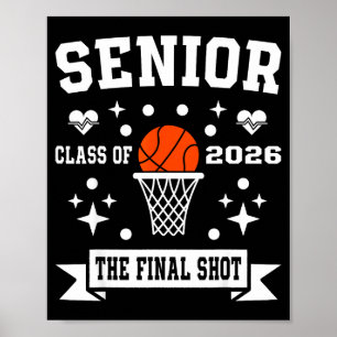 Basketball-Seniorklasse 2026 Crew Basketball Poster