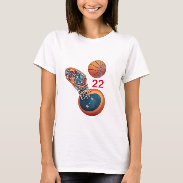 Basketball-Shirt-Kaillengebläse T-Shirt (Vorderseite)