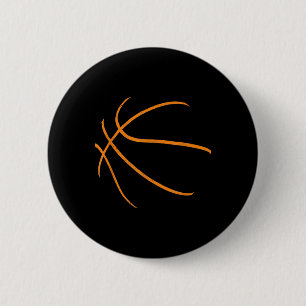 Basketball Silhouette Bball Basketball Basketball Button