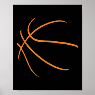 Basketball Silhouette Bball Basketball Basketball Poster