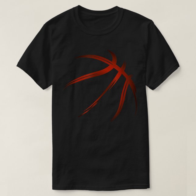 Basketball Silhouette Design Outfit T-Shirt (Design vorne)
