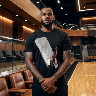 Basketball-Slam-Dunk-Grafik-T-Shirt T-Shirt