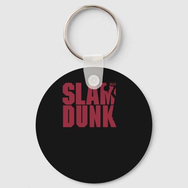 Basketball Slam Dunk Schlüsselanhänger (Vorderseite)
