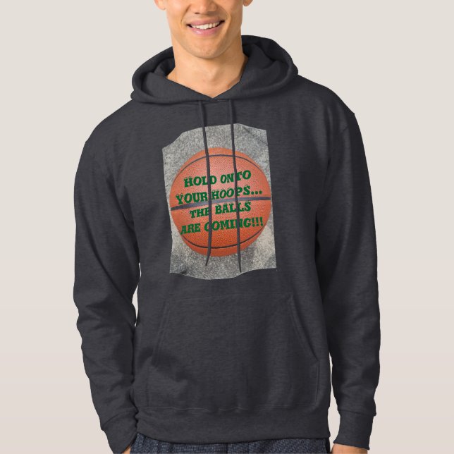 Basketball-Spaß Hoodie (Vorderseite)