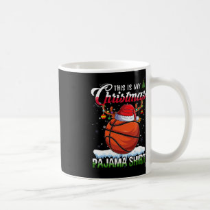 Basketball Spaß Sport Weihnachten Das ist mein Wei Kaffeetasse