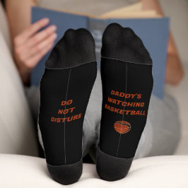 Basketball & Spaß Text Socks Socken