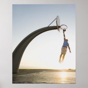 Basketball-Spieler 3 Poster
