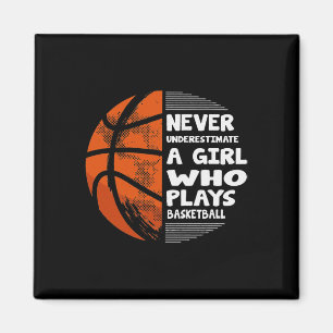 Basketball Spieler 5 Foulhoops Baller Basketball Magnet