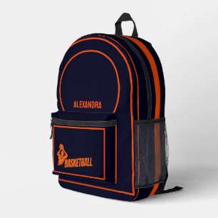 Basketball-Spieler, Basketbal-Team, Geburtstagsges Bedruckter Rucksack