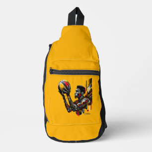 Basketball-Spieler Crossbody Bag