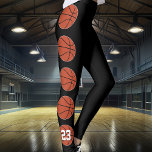 Basketball Spieler Custom Jersey Nummer Sportteam Leggings<br><div class="desc">Basketball Player Custom Jersey Number Sports Team Leggings: Super niedliche und anpassbare Leggings für Basketballspieler, mit einem benutzerdefinierten Textfeld, wo Sie Ihre eigene Jersey-Nummer eingeben können. Klicken Sie einfach auf "Diese Vorlage personalisieren" und geben Sie Ihre eigene Nummer oder einen anderen Text (Initialen, Schulbuchstaben, etc.) in das benutzerdefinierte Textfeld ein....</div>