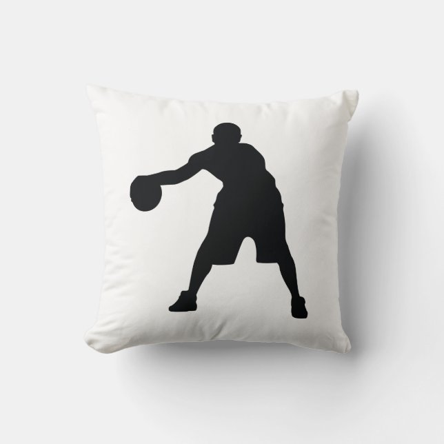 Basketball-Spieler Kissen (Vorderseite)