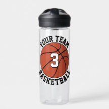 Basketball-Spieler - Name des Teams und Nummer