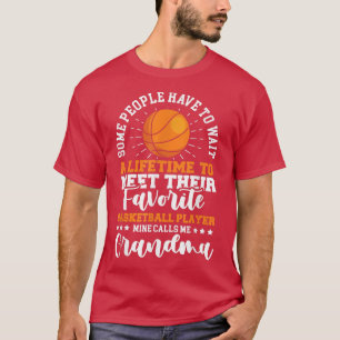 Basketball-Spieler Oma Großmutter Basketball E T-Shirt