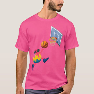Basketball Spieler Ostereier Funny Sports Boys Kin T-Shirt