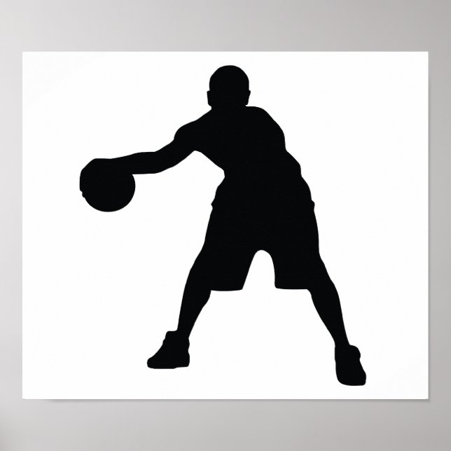 Basketball-Spieler Poster (Vorne)