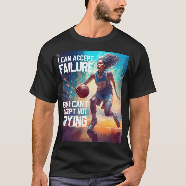 Basketball-Spieler T-Shirt (Vorderseite)