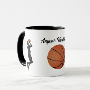 Basketball - Spieler und Ball Kaffeetasse