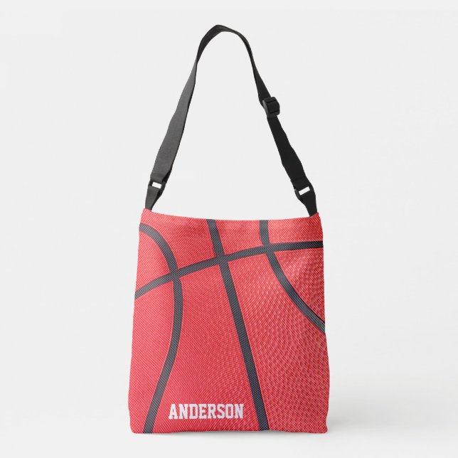 Basketball-Spieler und -Trainer Tragetaschen Mit Langen Trägern (Rückseite)