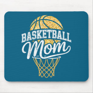 Basketball-Spielerin Mutter Hoops Mousepad