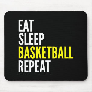 Basketball Spielerspende - Schlafen im Basketball Mousepad