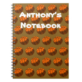 Basketball SpiralNotebook Notizblock