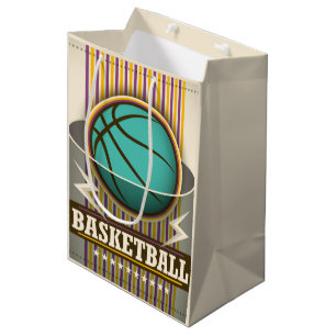 Basketball Sport Ball Game Cool Mittlere Geschenktüte