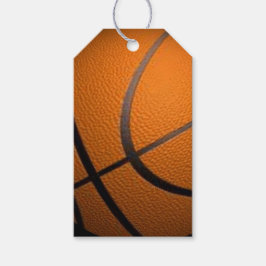 Basketball Sport Design Benutzerdefinierter Text Geschenkanhänger