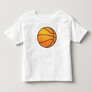 Basketball-Sport-Entwurf Kleinkind T-shirt