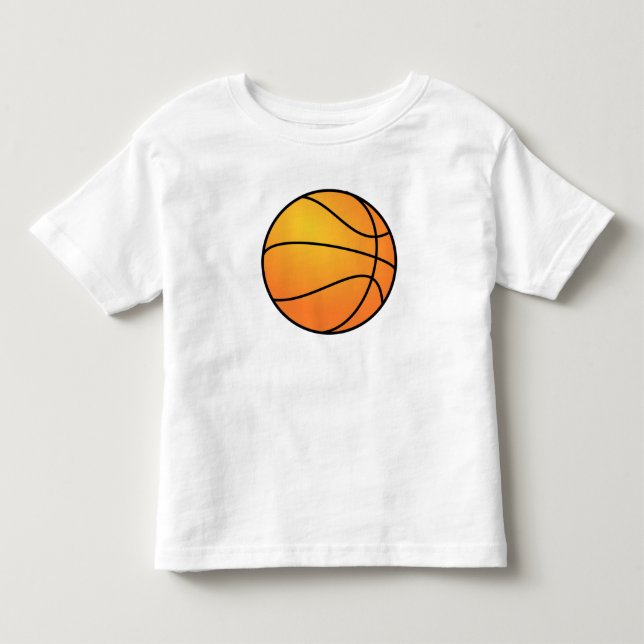 Basketball-Sport-Entwurf Kleinkind T-shirt (Vorderseite)